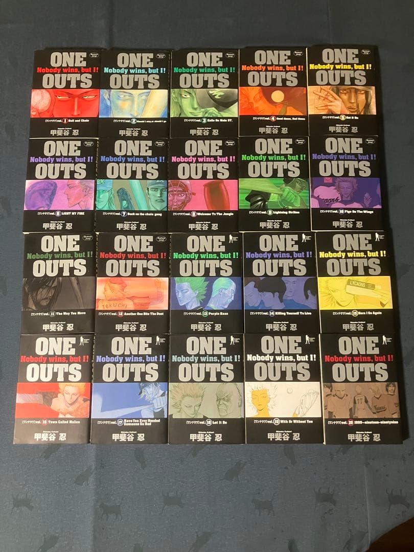 ワンナウツ　one outs 漫画　全巻