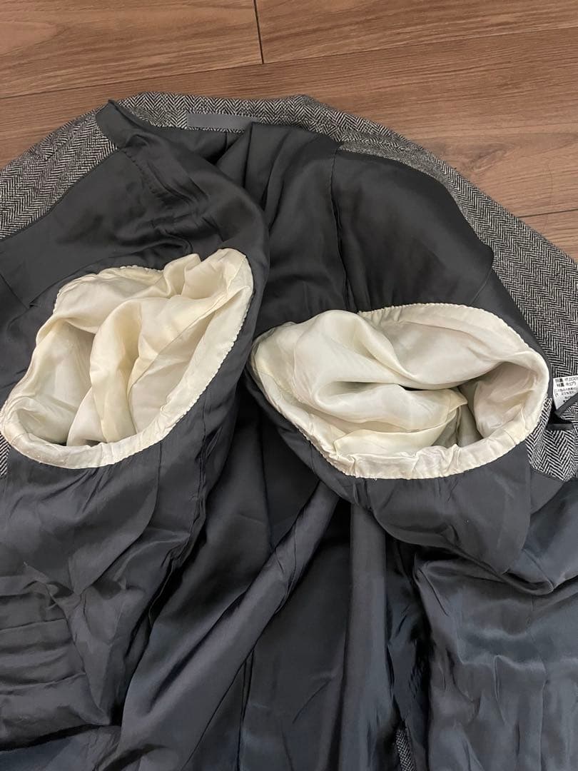 極美品　バーバリー　ヘリンボーン　スーツセットアップ　Burberry