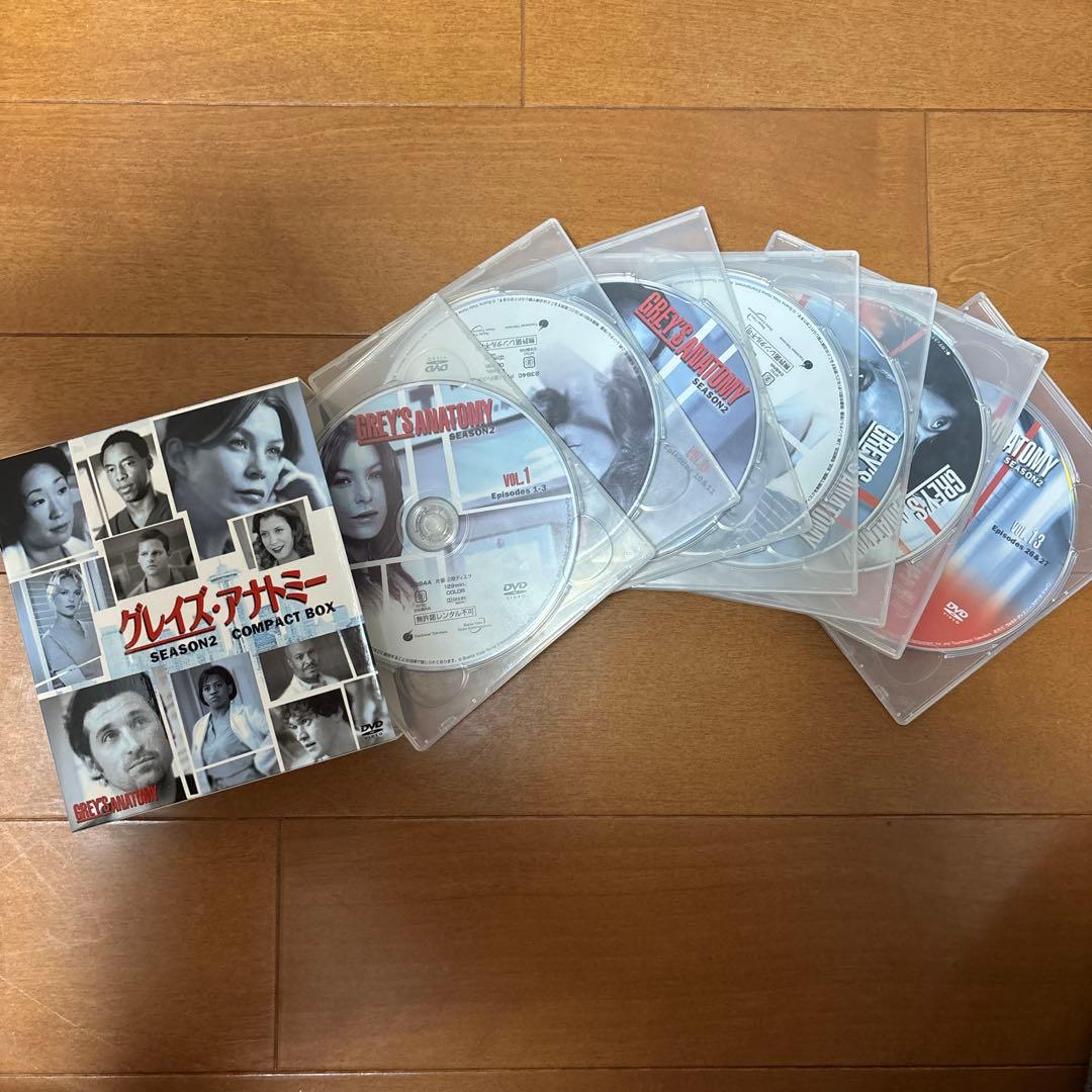グレイズ・アナトミーコンパクトDVDボックスseason1〜8まとめ売り