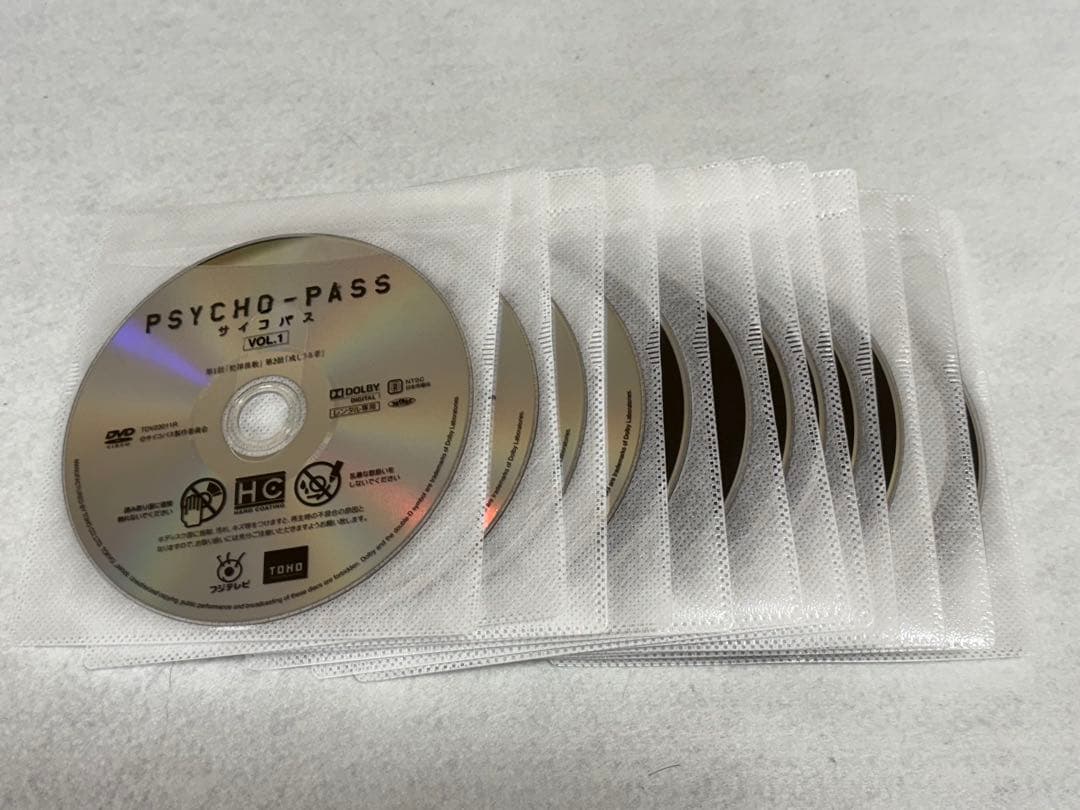 PSYCHOPATH 1期+2期+3期+SSS+劇場版2作 DVD 全22巻