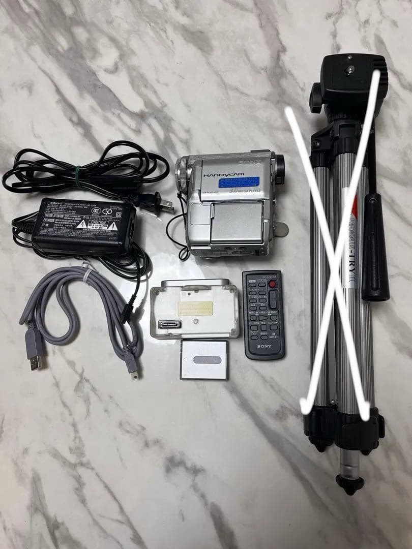 【専用品】SONY　DCR-PC350三脚付き