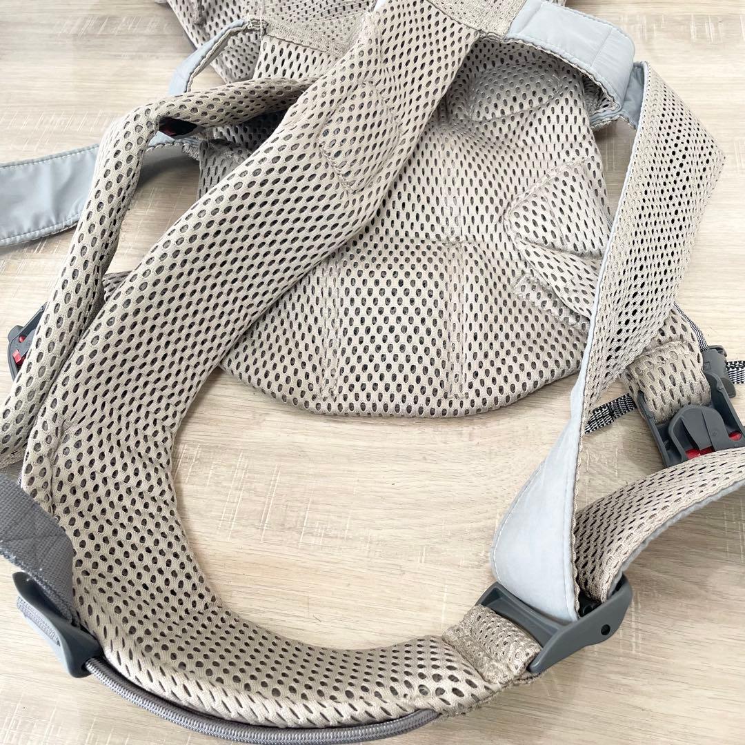 【美品】BABYBJÖRN ONEKAI Air 抱っこ紐メッシュ グレージュ