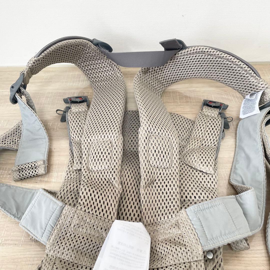 【美品】BABYBJÖRN ONEKAI Air 抱っこ紐メッシュ グレージュ