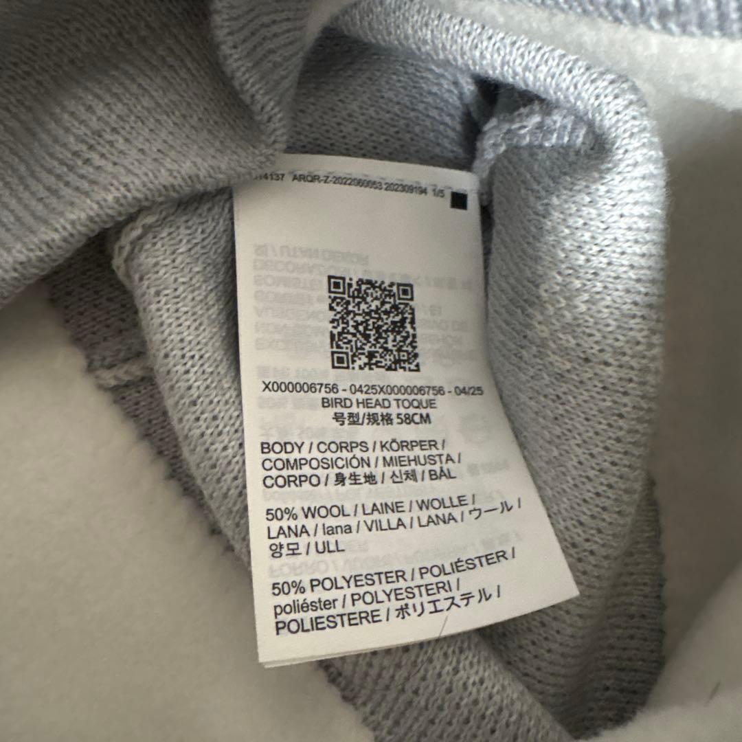 美品　ARC'TERYX bird head touque ビーニー