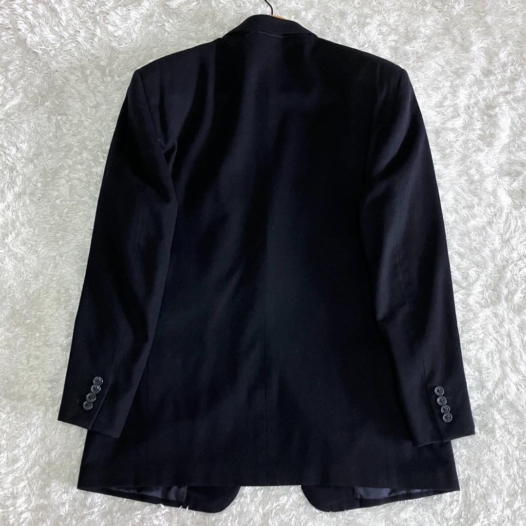美品 エルメネジルド ゼニア　テーラードジャケット カシミヤ ネイビー XL
