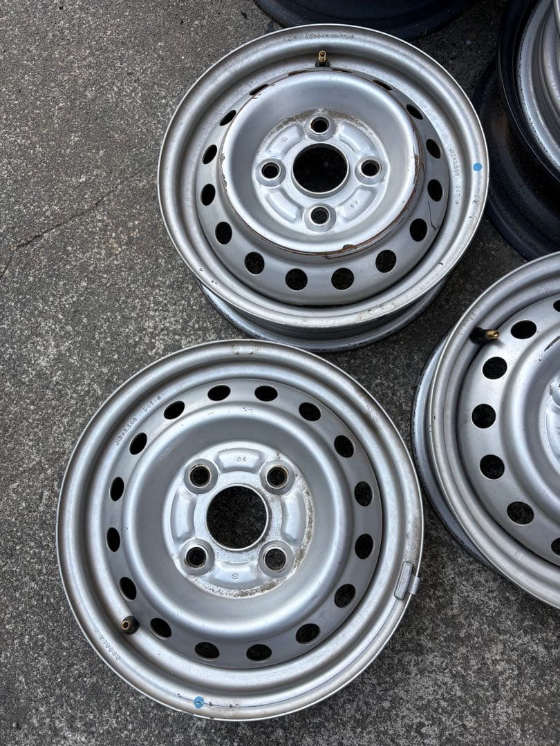 鉄ホイール 12インチ3.5J 4枚