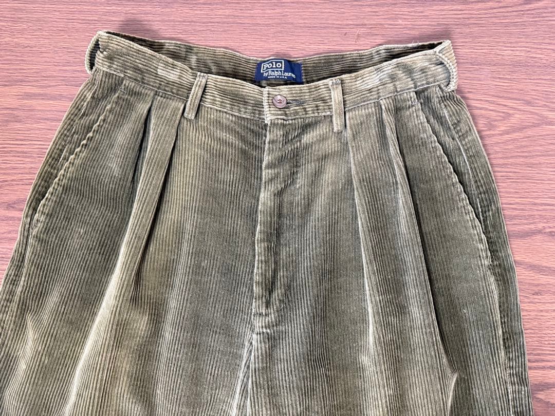 80-90s USA製 Polo byRalphLauren コーデュロイパンツ
