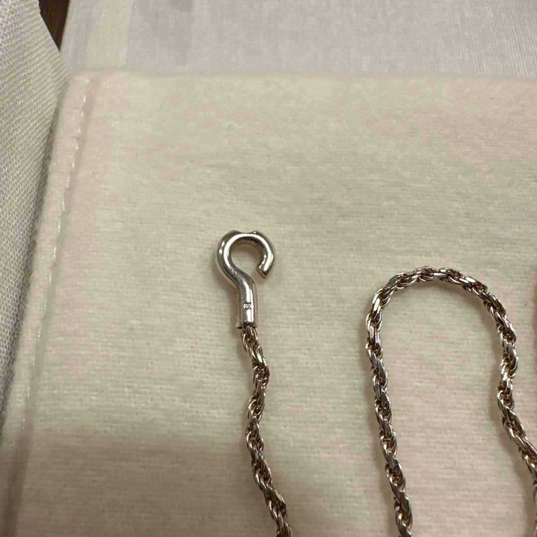値下げ！All Blues ROPE NECKLACE THICK 42cm