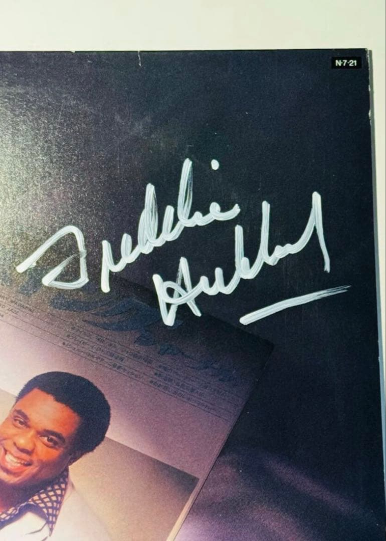 貴重 直筆サイン Freddie Hubbard