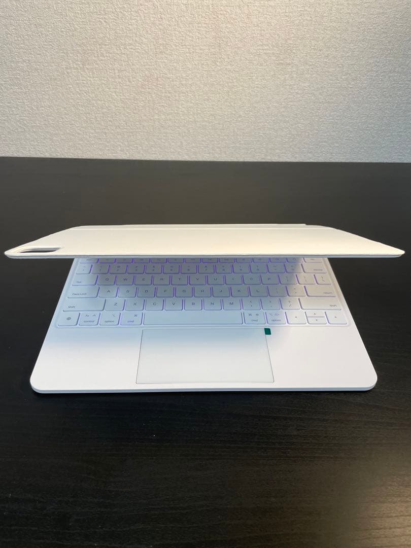 ipad Air、iPad proキーボード ケース、13、12.9インチ白い