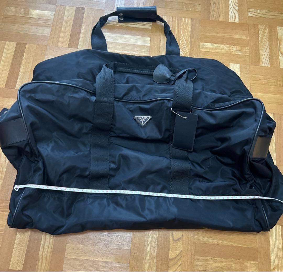 PRADA プラダ　ボストンバッグ　黒　ナイロン製
