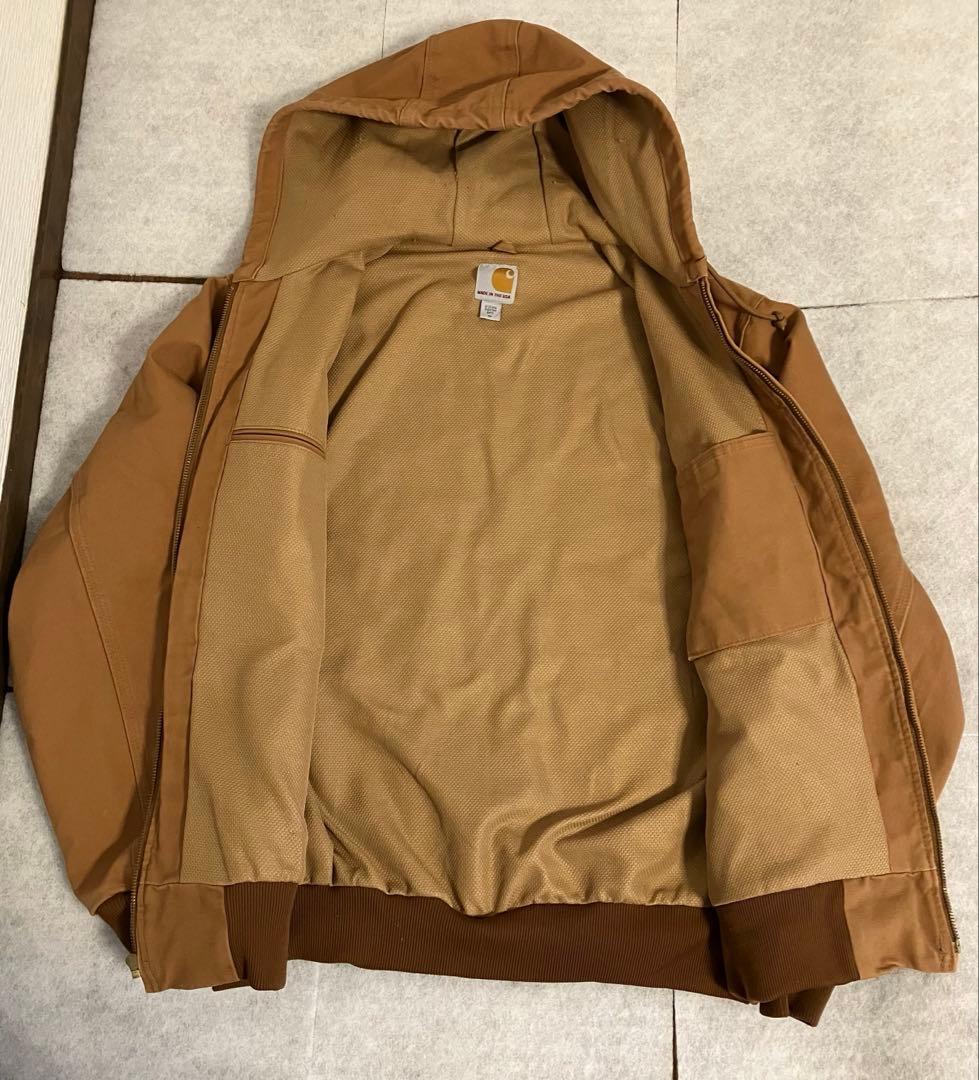ヨ*～様 カーハート アクティブジャケット Active Jacket ブラウン