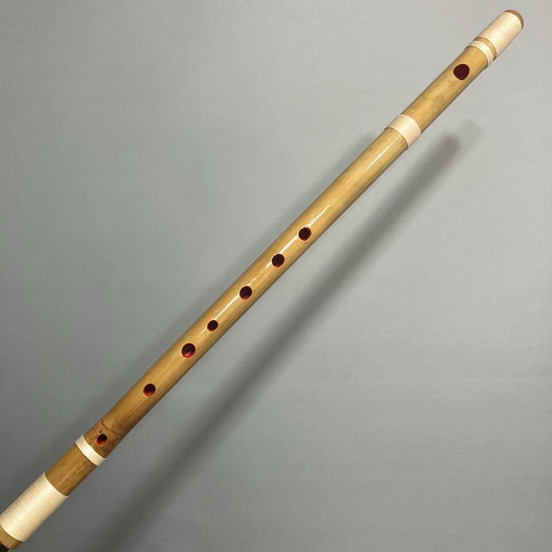 篠笛　三本調子 Ｇ管　MR3-52　唄物　ドレミ調　天地糸巻 西洋音階