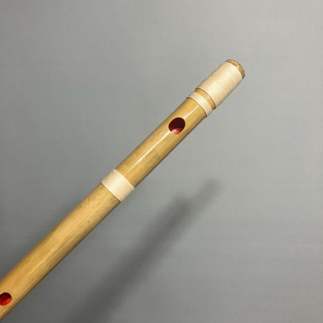 篠笛　三本調子 Ｇ管　MR3-52　唄物　ドレミ調　天地糸巻 西洋音階