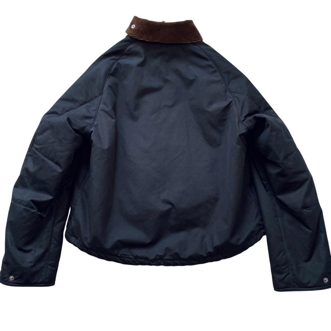 Barbour バブアー別注SPEY ピーチスキン 中綿ブルゾン コーデュロイ襟