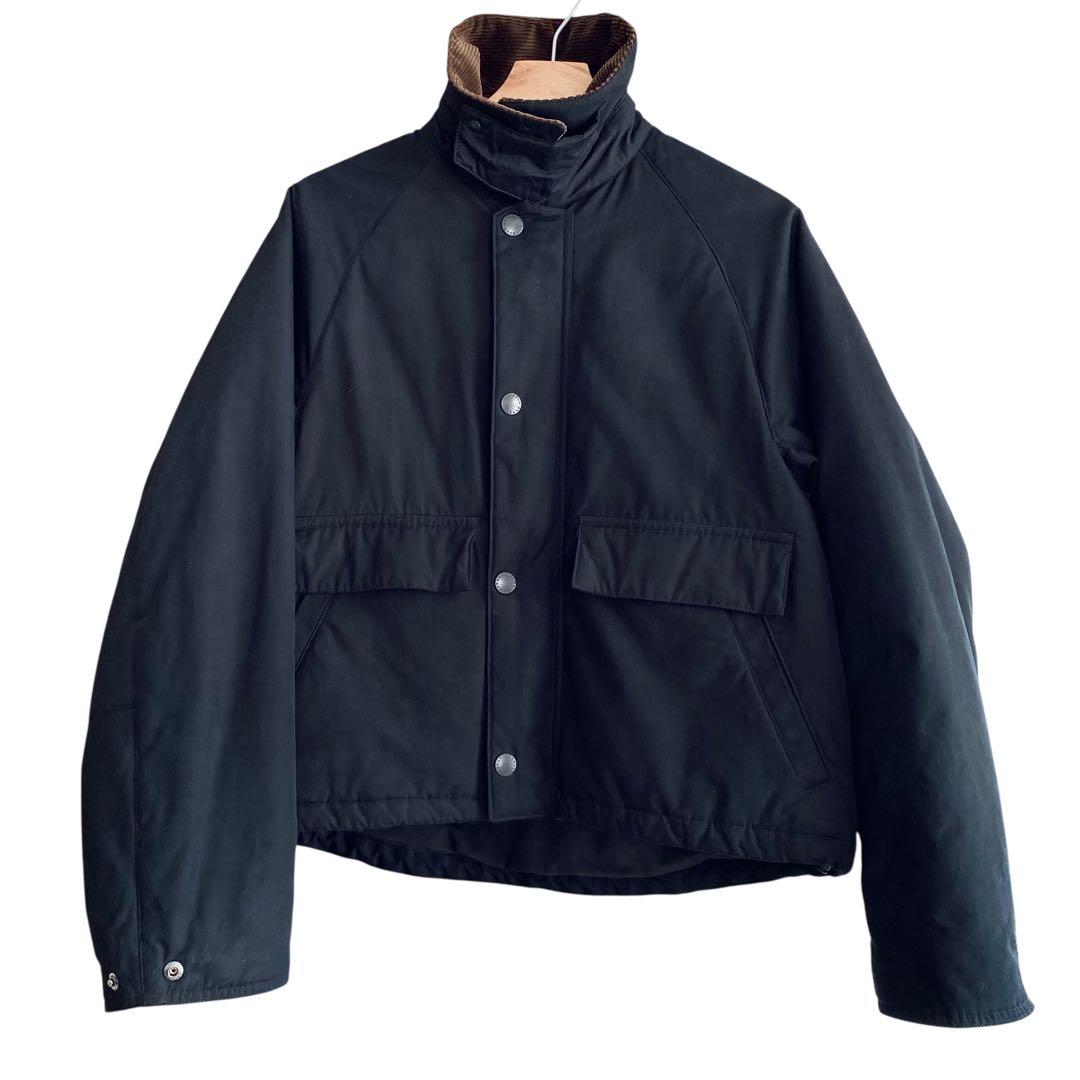 Barbour バブアー別注SPEY ピーチスキン 中綿ブルゾン コーデュロイ襟