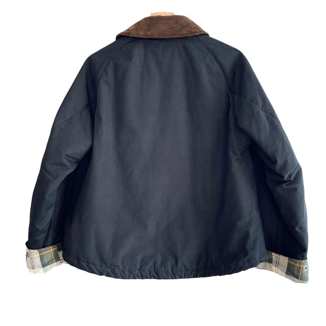 Barbour バブアー別注SPEY ピーチスキン 中綿ブルゾン コーデュロイ襟