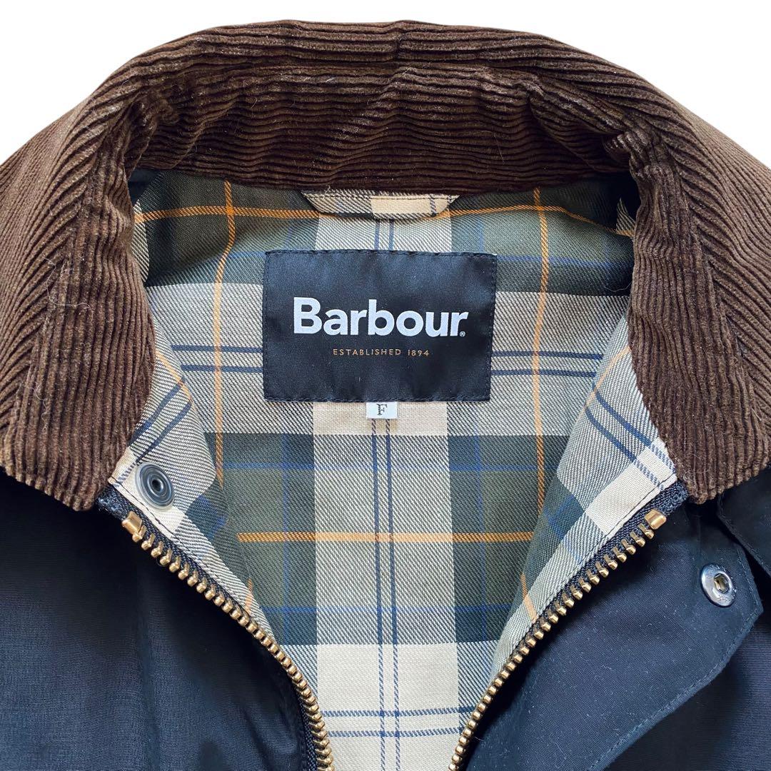 Barbour バブアー別注SPEY ピーチスキン 中綿ブルゾン コーデュロイ襟