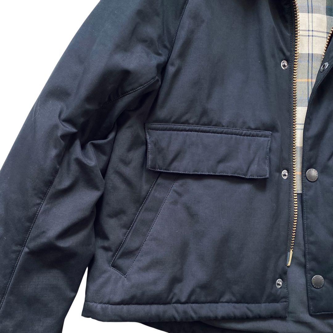Barbour バブアー別注SPEY ピーチスキン 中綿ブルゾン コーデュロイ襟