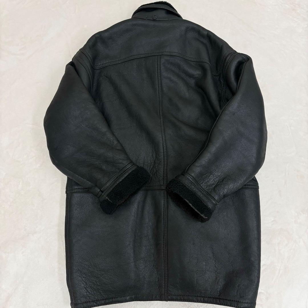 sawyer of napa ムートン コート ボア M ボタン ダッフル