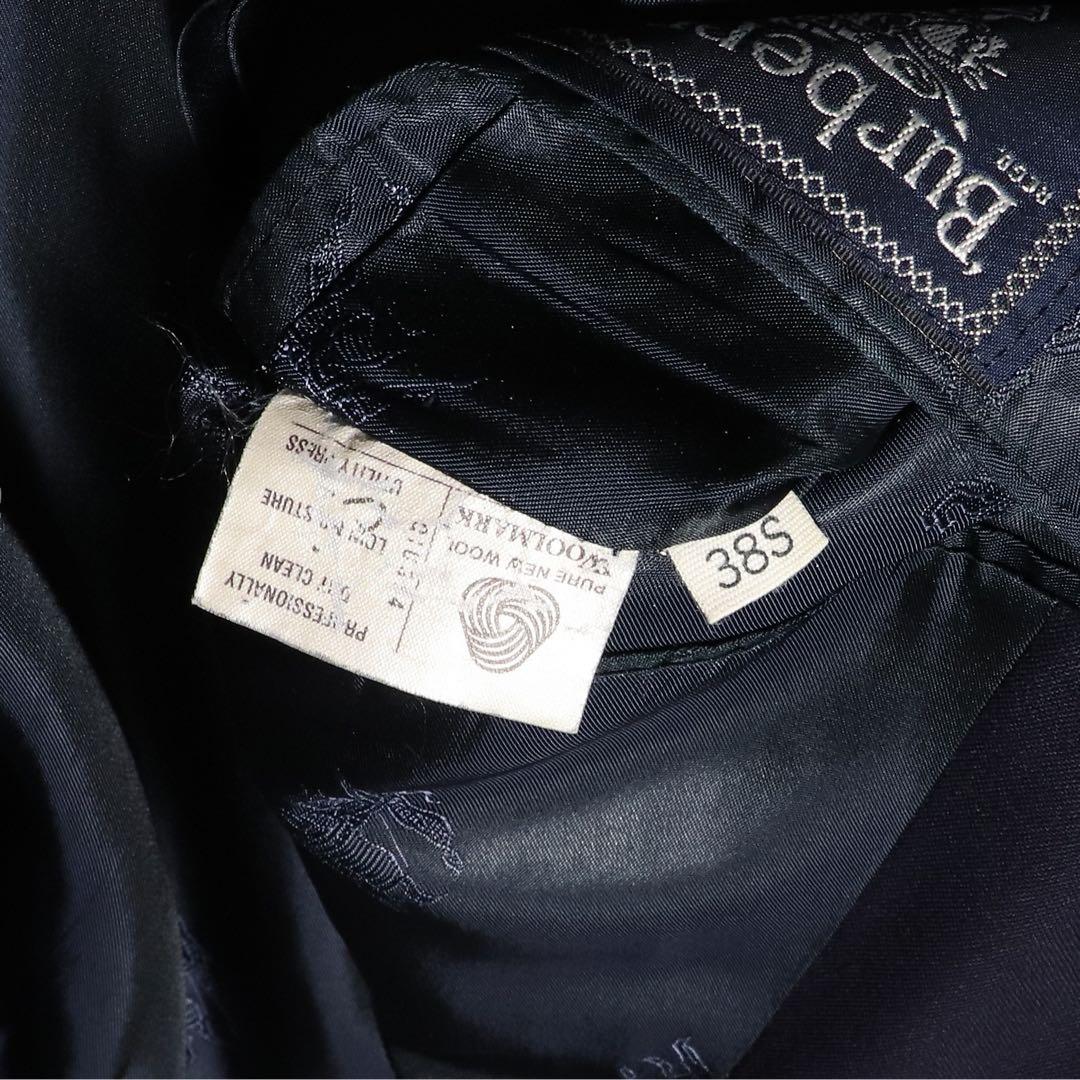 USA製★BURBERRY★紺ブレ 金ボタン★ブレザージャケット★ネイビー★38