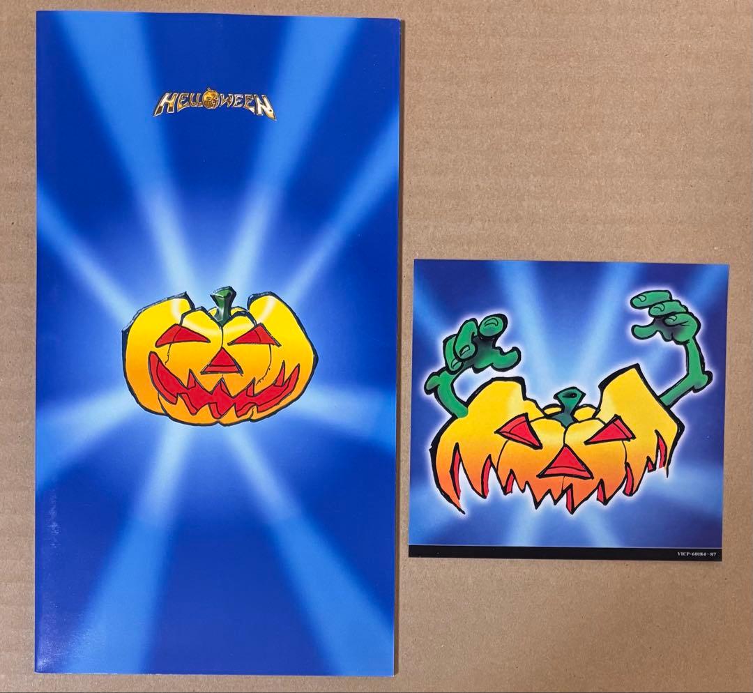 ハロウィン Helloween パンプキン・ボックス 4枚組 CD全員サイン入り