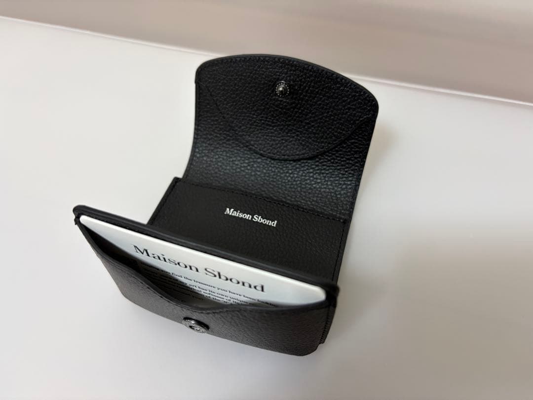 Maison Sbond 三つ折り財布 Amy Black