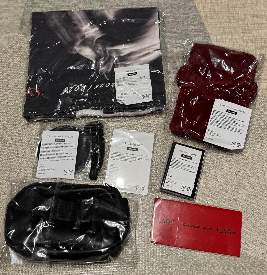 【新品本物】Lady Gaga VIPグッズフルセット VIPGOLD