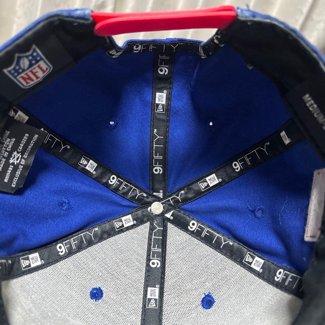 ヴィンテージ　NFL バッファロー・ビルズ　ニューエラ　ブルー　レッド