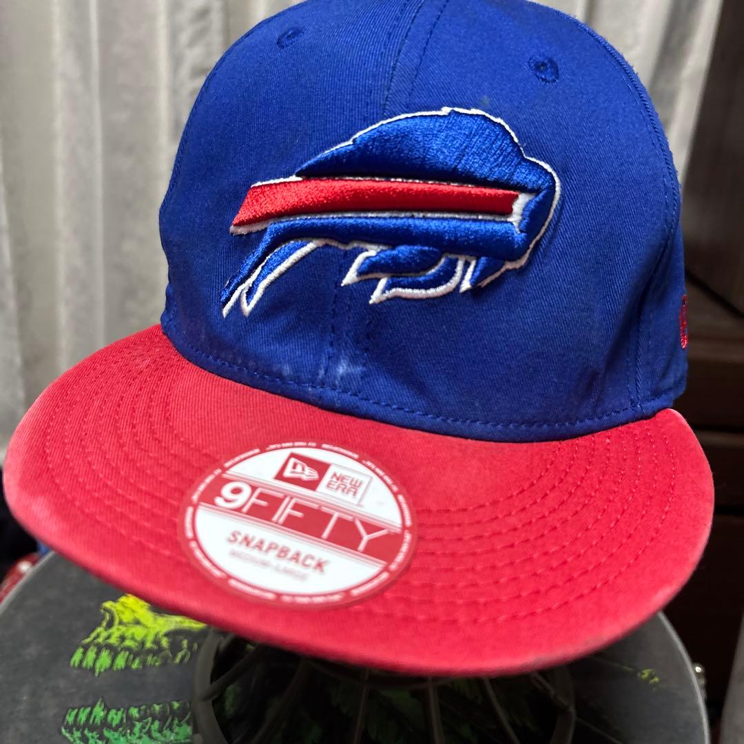 ヴィンテージ　NFL バッファロー・ビルズ　ニューエラ　ブルー　レッド