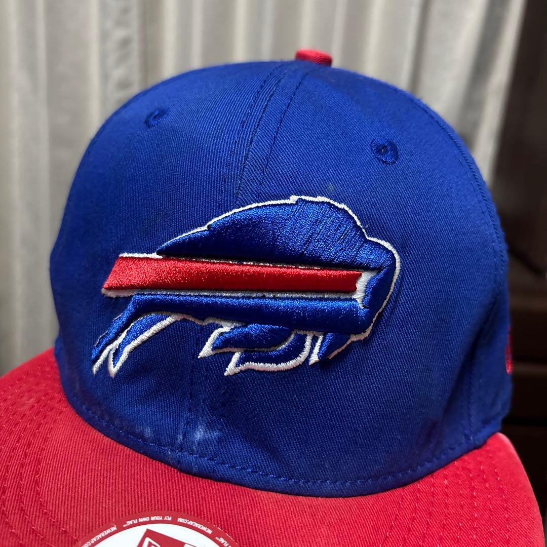 ヴィンテージ　NFL バッファロー・ビルズ　ニューエラ　ブルー　レッド
