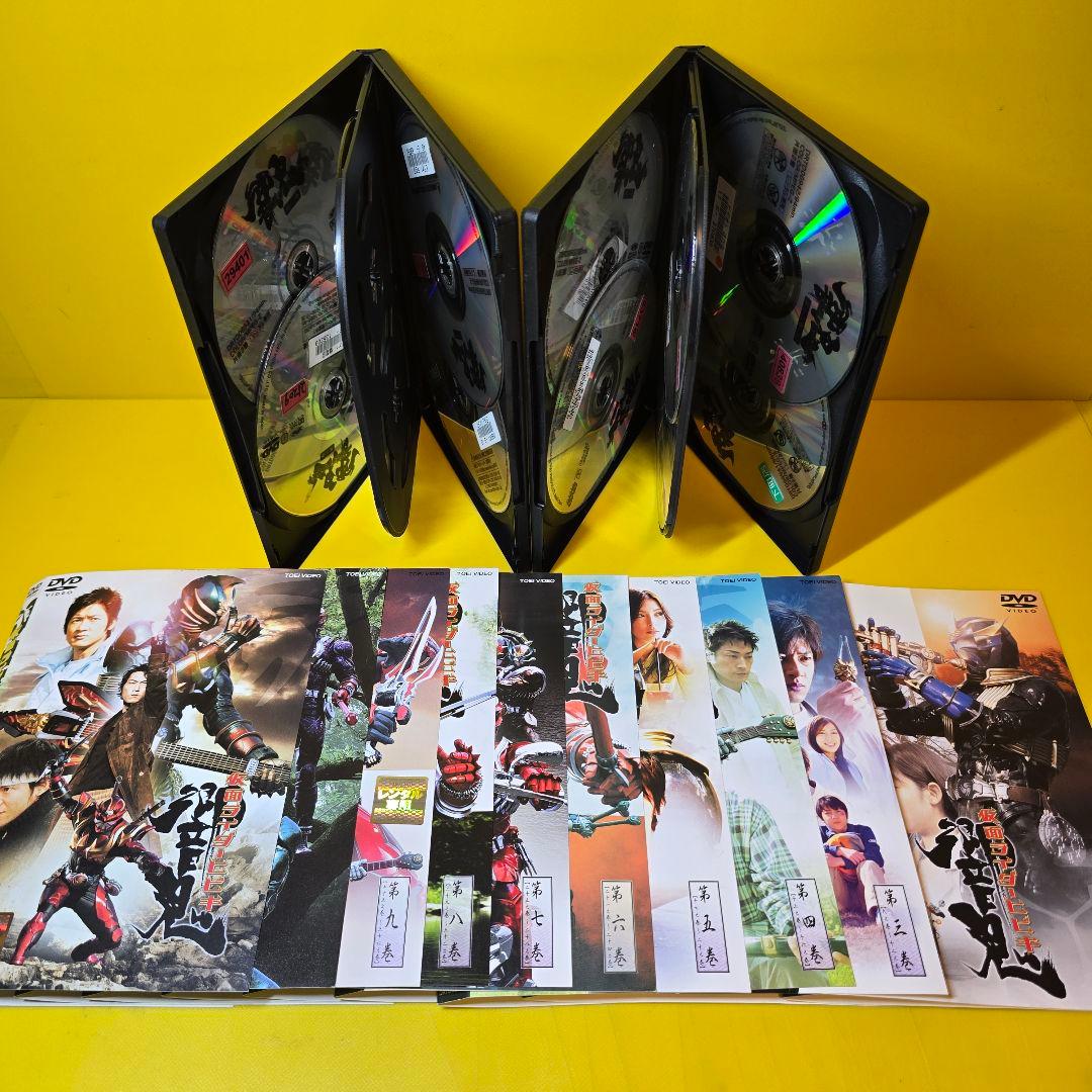 ※新品ケース交換済み「仮面ライダー響鬼(ヒビキ)」12巻+劇場版　全13巻セット
