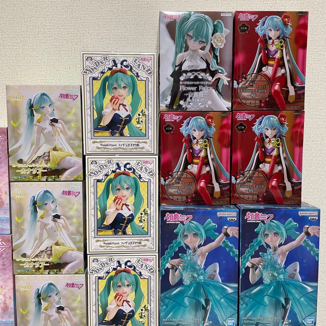 新品未開封　初音ミク　プライフィギュア　28個まとめ売り　桜　AMP ぬースト