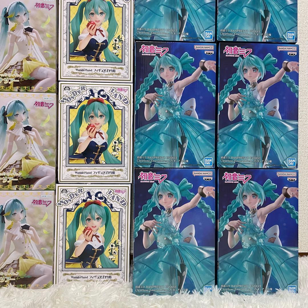 新品未開封　初音ミク　プライフィギュア　28個まとめ売り　桜　AMP ぬースト