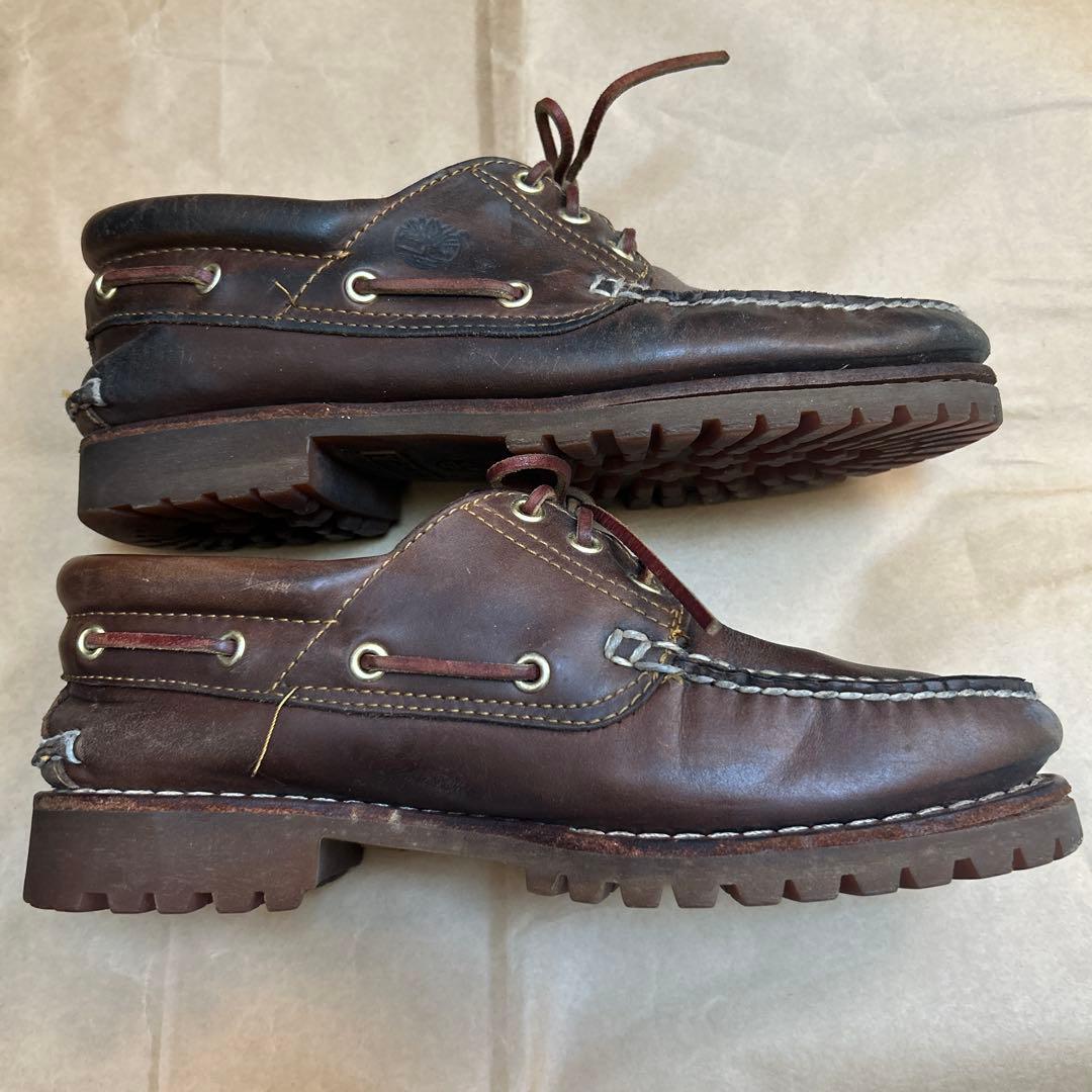 timberland 3eye ブラウン 8W 26cm