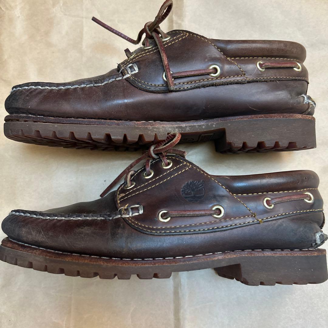 timberland 3eye ブラウン 8W 26cm