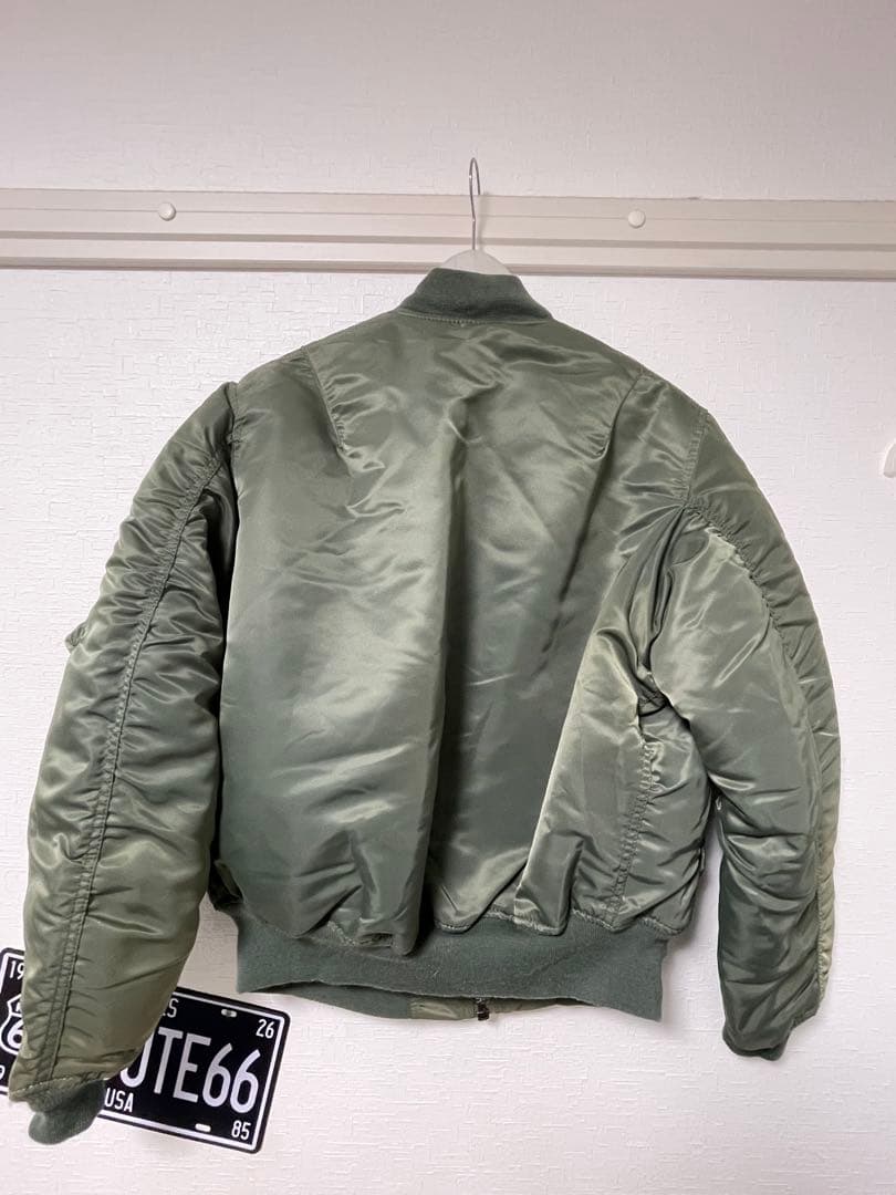 ALPHA INDUSTRIES MA-1 80s USA製フライトジャケットM