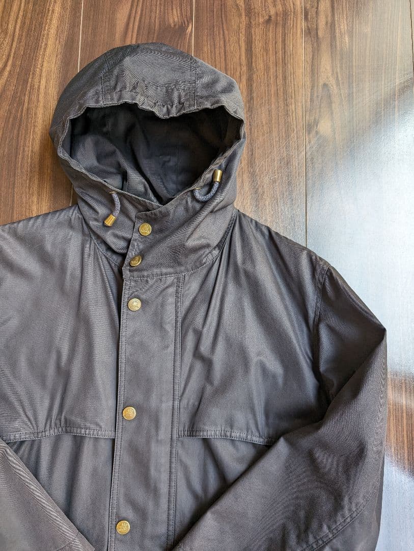 GRENFELL ネイビー　コート　コットン