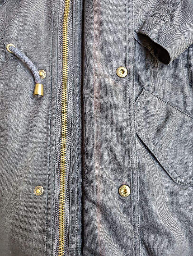 GRENFELL ネイビー　コート　コットン