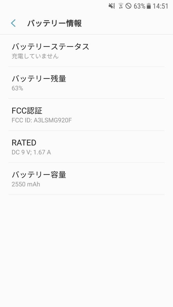 Samsung Galaxy S6 ゴールド 本体 海外版