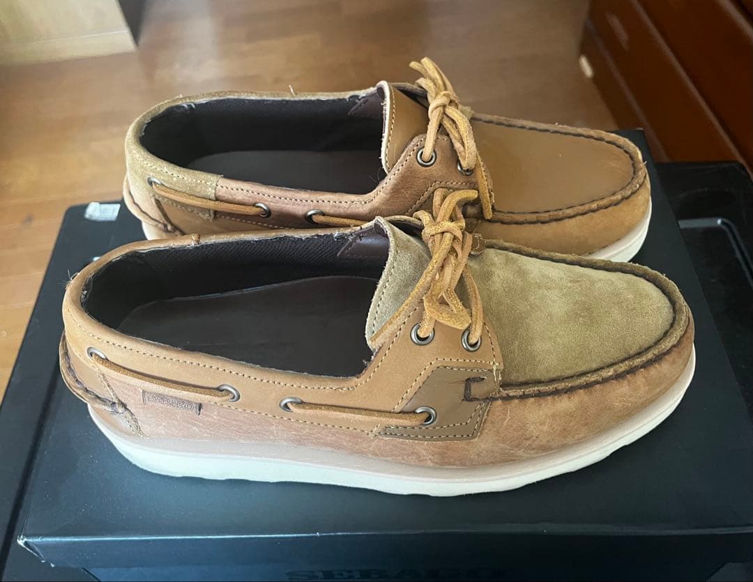 SEBAGO × Engineered Garments デッキシューズ