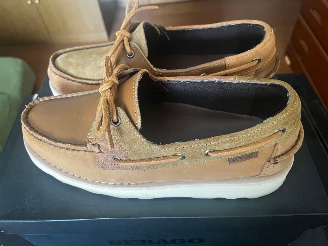 SEBAGO × Engineered Garments デッキシューズ