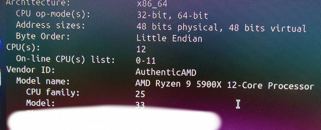 CPU AMD Ryzen 9 5900X 12-Core CPU