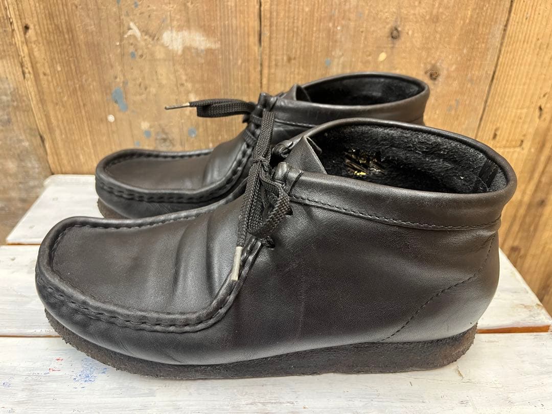 Clarks/クラークス ワラビー レザー BK-UK61/2(24.5cm)