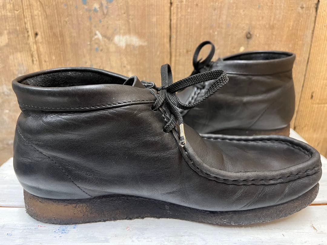 Clarks/クラークス ワラビー レザー BK-UK61/2(24.5cm)