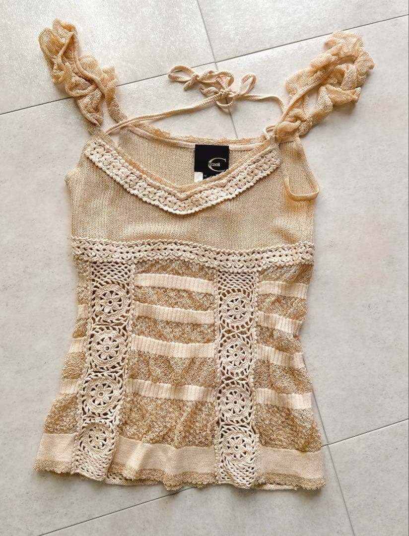 Just Cavalli ニットカーディガン アンサンブル ジャストカヴァリ
