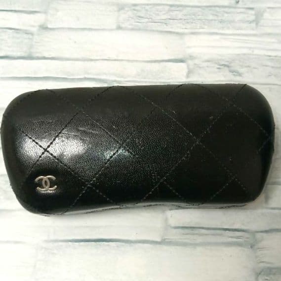 【バイカラー】CHANEL　シャネル　サングラス　黒　白　ココマーク　SV金具