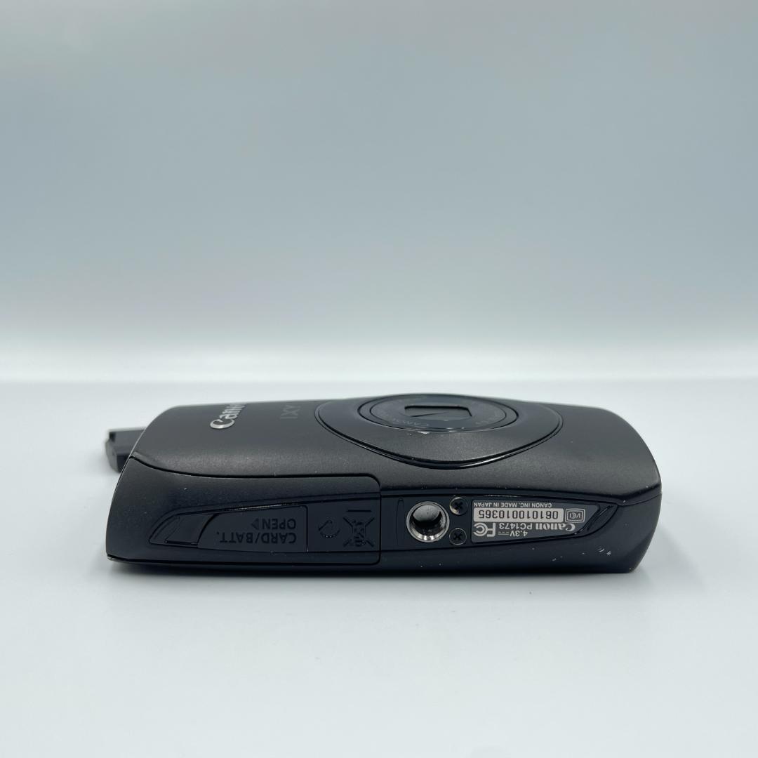 【美品状態良好品・動作品・転送特典無料有】Canon IXY 30S BLACK