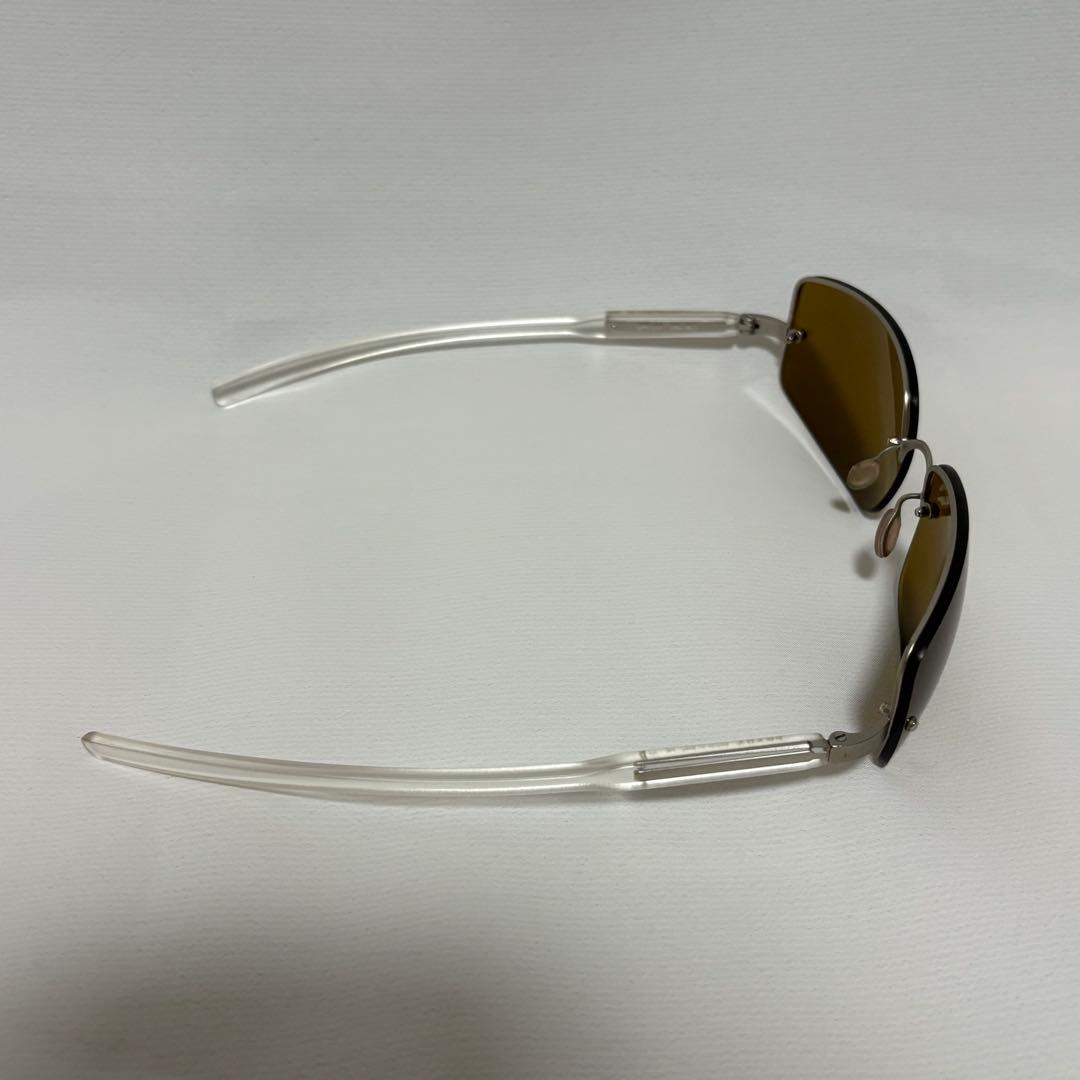 小物 archive PRADA rimless eyewear tech y2k