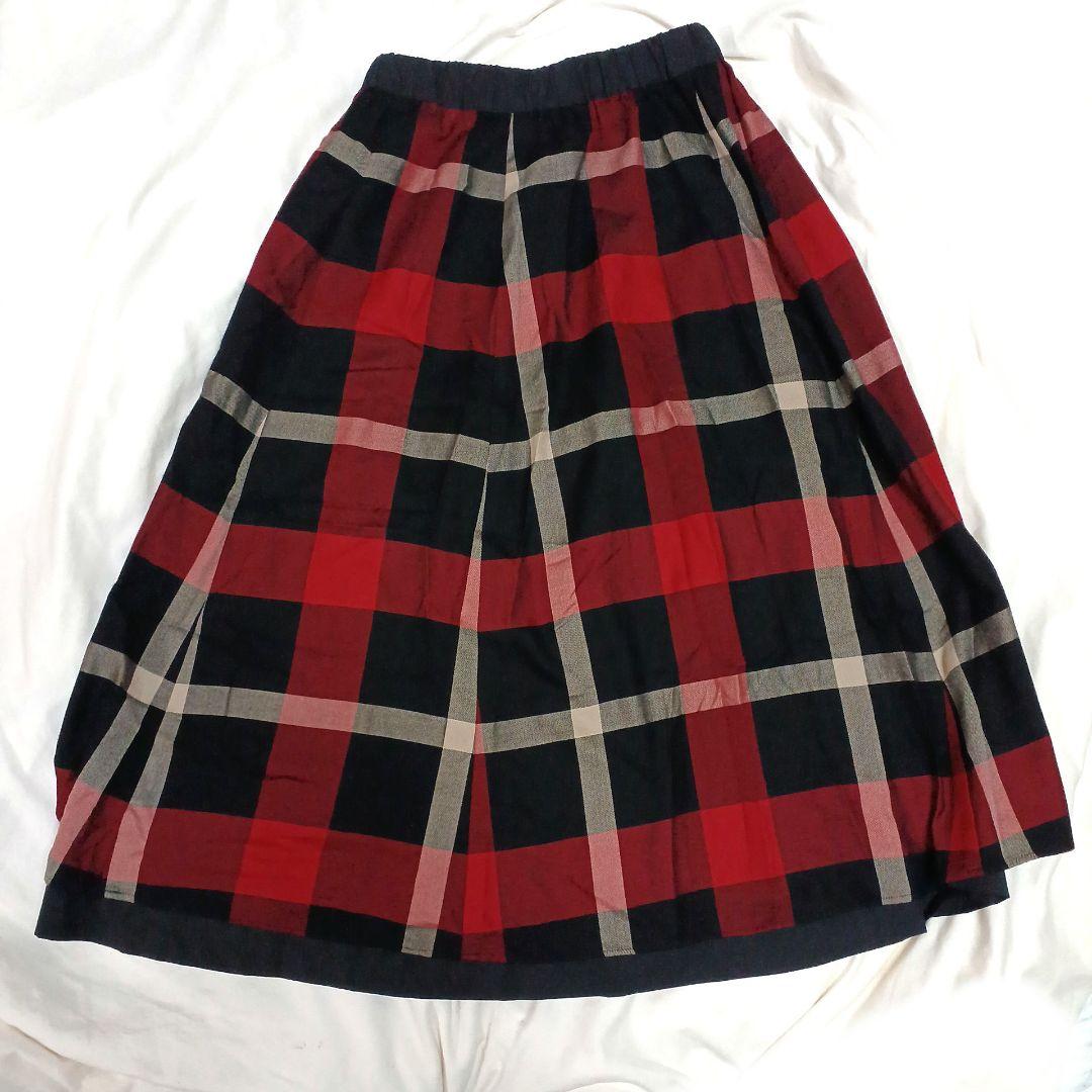 ブルーレーベル クレストブリッジ 　リバーシブルスカート　 36